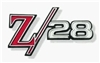 1968 Camaro Z/28 Fender Emblem, Each