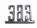 1967 Camaro Fender Emblem, 383 Engine Size, Each