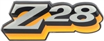 1978 Grille Emblem, "Z28" Logo, YELLOW