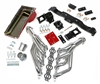 1970 - 1974 Camaro Hedman LS Swap In A Box Kit, HTC Polished Silver Ceramic Coated Headers For Automatic Transmission