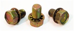 1967-1968 Crankshaft Pulley Bolt Set, Small Block Correct