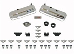 1967 - 1972 Camaro Chrome Big Block Valve Covers Kit, High Grade Set