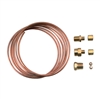 Copper Tubing Oil Pressure Line & Fitting Kit, 72"