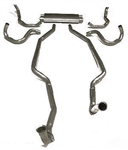 1969 Camaro Big Block Exhaust System, 2 1/4" OE Style Aluminized Kit