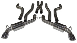 2010 - 2014 Exhaust System (Fesler Moss Signature Series), V8, Sport, Stainless Steel