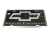 License Plate, Genuine Chevrolet with bowtie