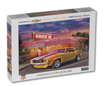 1969 Camaro Rally Sport Daytona Yellow, 1000 Piece Jigsaw Puzzle