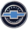 Sign, Metal, Genuine Chevrolet, with Blue Bowtie