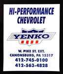 Yenko Camaro Paper Floor Mat or Poster