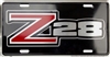 Camaro Z28 License Plate Tag