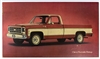 1979 Chevy Fleetside Pickup Dealership Showroom Poster Print, GM Original