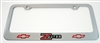 License Plate Frame, Custom Engraved License Frame, "Z/28" with Bowtie Logos