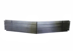 1985 - 1992 Camaro Billet Aluminum Grille Overlay, Polished Face with Black Inner Details