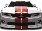 2010 - 2013 Camaro Headlight Covers, Hideaway Rally Sport Style, Painted