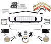 1969 Camaro Rally Sport Grille and Light Install Kit with DSE Electric Motors, Premium Kit