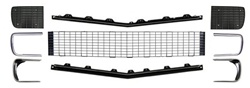 1967 - 1968 Camaro Rally Sport Grille Kit, Black