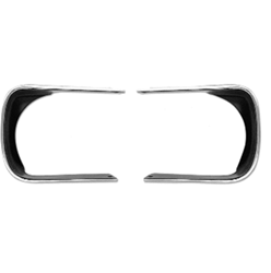 1967 - 1968 Camaro Rally Sport Headlight Bezels, Pair of LH and RH