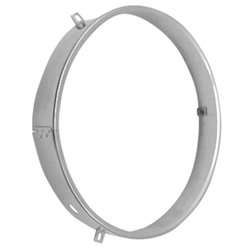 1967 - 1975 Camaro Headlight Assembly Retainer Ring, Stainless 1 Inch Wide