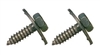 1967 - 1981 Camaro Rear Seat Back Mounting Bolts, Lower Portion of Upper Seat Back, Pair