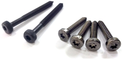 1982 - 1992 Camaro Door Panel Arm Rest Screws Set, Torx Head, 6 Pieces