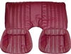 1982 - 1985 Camaro Standard Vinyl Rear Seat Cover Upholstery Set