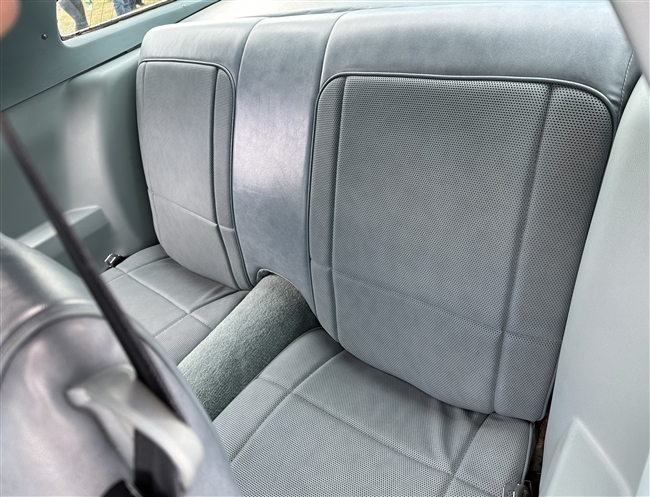 image of 1979 Camaro or Berlinetta REAR BACK Seat Covers Set with Deluxe Interior, Vinyl with Vinyl Inserts
