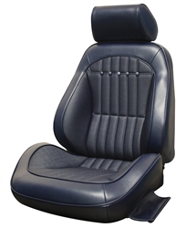 1969 Camaro Pro Touring II Reclining Front Bucket Seat Assemblies, Procar Deluxe Interior Pattern, PAIR