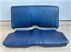 1969 Camaro Rear Seat Assembly, Dark Blue Coupe Original GM Used