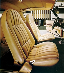 1973 Camaro Standard Front and Rear Interior Seat Cover Upholstery Set