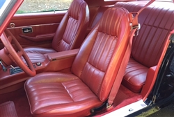 1977 - 1979 Camaro Front Buckets and Rear Seat Covers Set WITHOUT Zippers for Standard Interior
