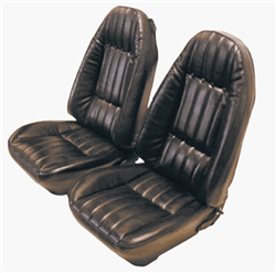 1978 - 1979 Camaro Front Bucket Seat Covers Set WITHOUT Zippers for Standard Interior