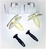 1982 - 1992 Camaro Interior Pillar Post Trim Clip and Hardware Set for T-top or Convertible Models