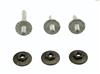 1967 - 1969 Camaro Quarter Window Track Adjustment Screw Stud Set