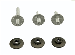 1967 - 1969 Camaro Quarter Window Track Adjustment Screw Stud Set