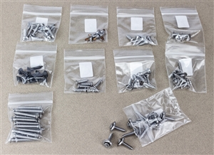 1967 Camaro COUPE Basic Interior Screw Kit, 82 Pieces