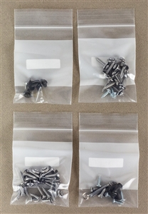 1970 - 1973 Camaro Basic Interior Screw Kit, 59 Pieces