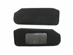 1993 - 2002 Camaro Sunvisors with Passenger Side Vanity Mirror Pair, Color Choice