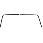 1967 - 1968 Camaro Rear Window Headliner Trim Moldings Set