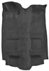 1982 - 1984 Camaro Floor Carpet, Pre-Molded Passenger Area Set, Standard Backing