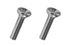 1967 Camaro Chrome Door Lock Knobs, Pair