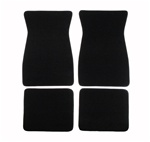 1967 - 1969 Camaro Floor Mats Set, Front and Rear, Carpeted with Grippers, Choose your color, 80/20 Loop