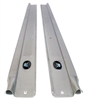 1970 - 1981 Camaro Fisher Door Sill Step Plates, Pair of LH and RH with Rivets