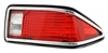 1974 - 1977 Camaro Tail Light Lens Assembly, Right Hand