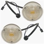 1969 Camaro Parking Light Assemblies Set, Pair All Models