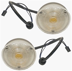 1969 Camaro Parking Light Assemblies Set, Pair All Models