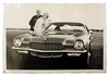 1970 GM Dealer Poster, Front View, Black and White