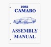 1982 Camaro Assembly Manual Book