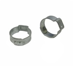 1967 - 1972 Power Steering Return Hose Clamps Set, Pair