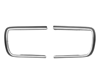 1967 - 1968 Camaro Rally Sport Headlight Door Chrome Moldings | Camaro Central