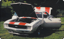 1969 Camaro Rally Sport Grille Kit, Move by Hand